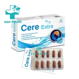 Cere Extra Dolexphar - Giúp tăng cường tuần hoàn máu não hiệu quả